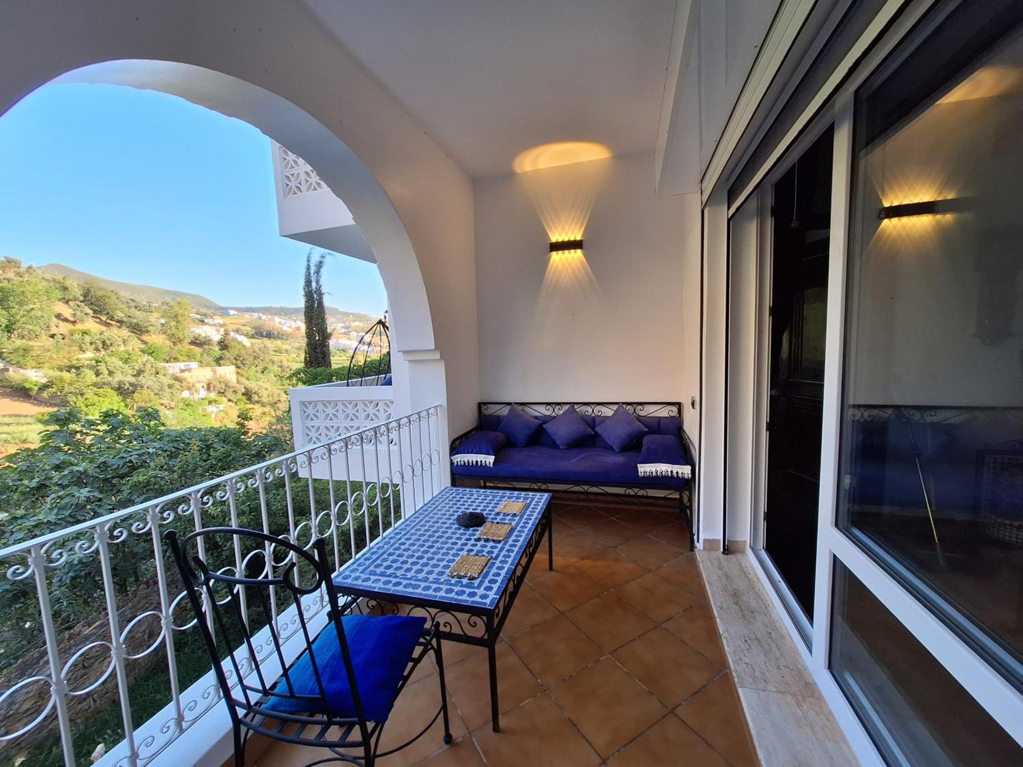 Casa Ras El Maa Apartment Чефчауен Екстериор снимка
