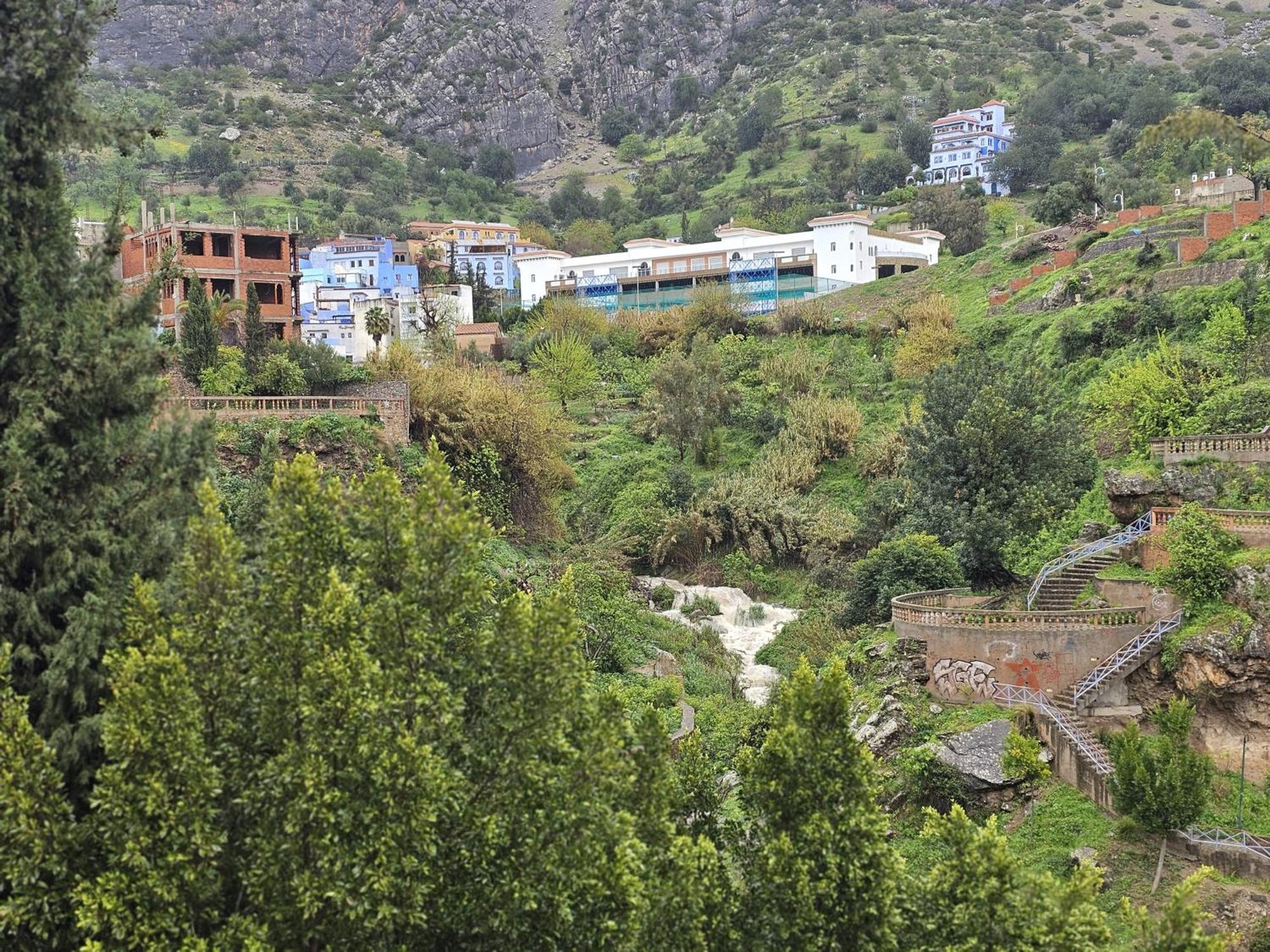 Casa Ras El Maa Apartment Чефчауен Екстериор снимка