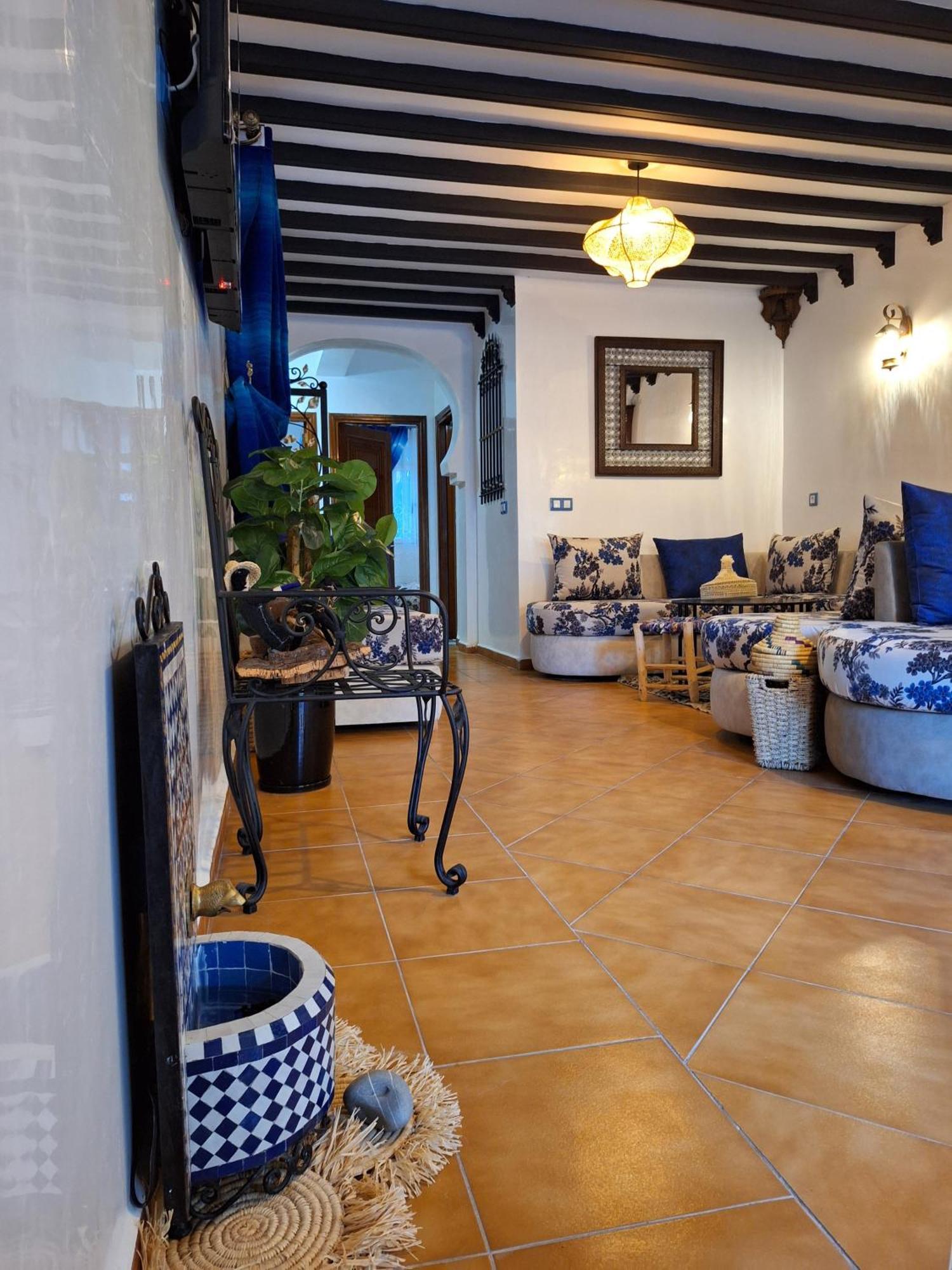 Casa Ras El Maa Apartment Чефчауен Екстериор снимка