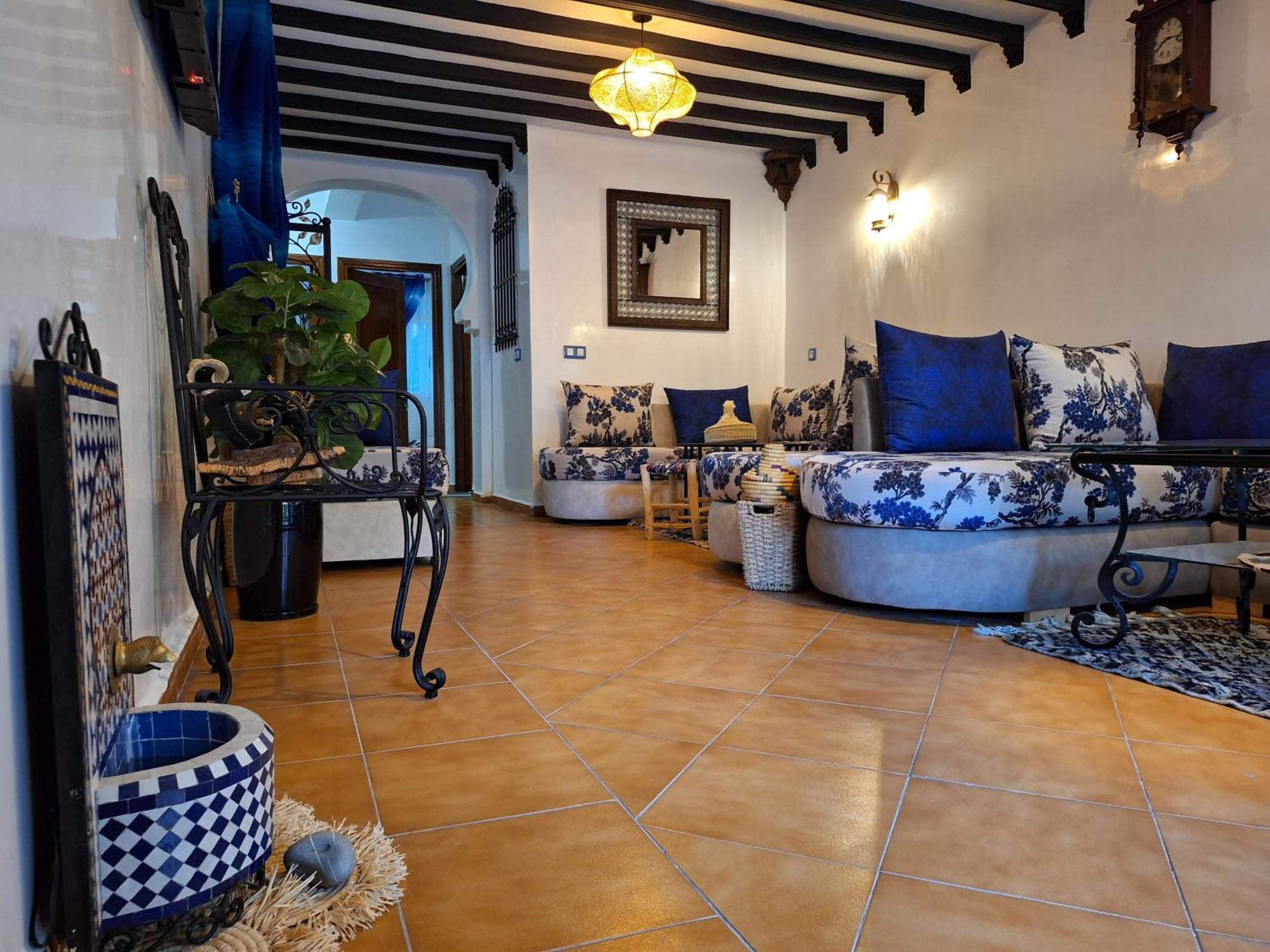 Casa Ras El Maa Apartment Чефчауен Екстериор снимка