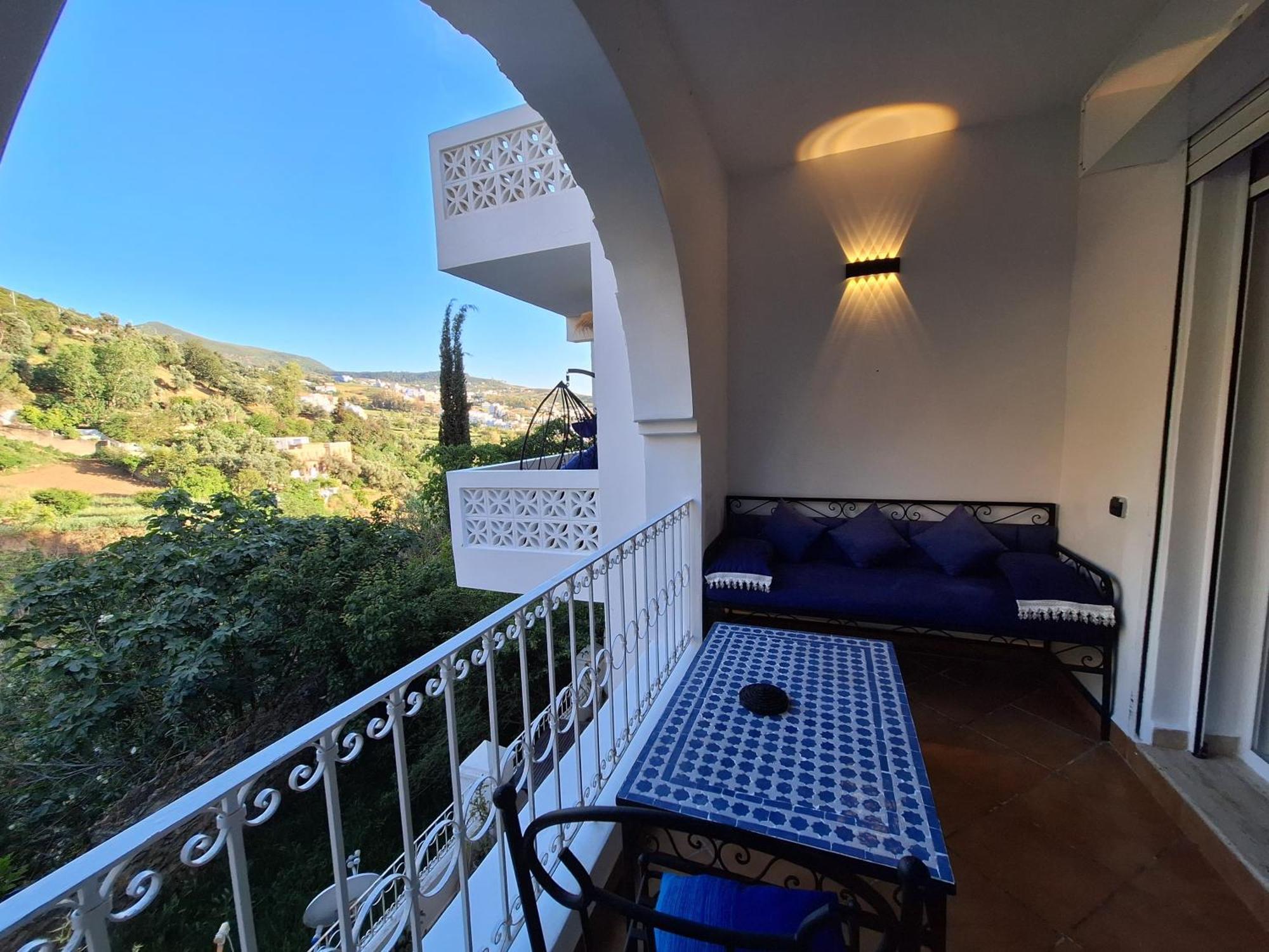 Casa Ras El Maa Apartment Чефчауен Екстериор снимка