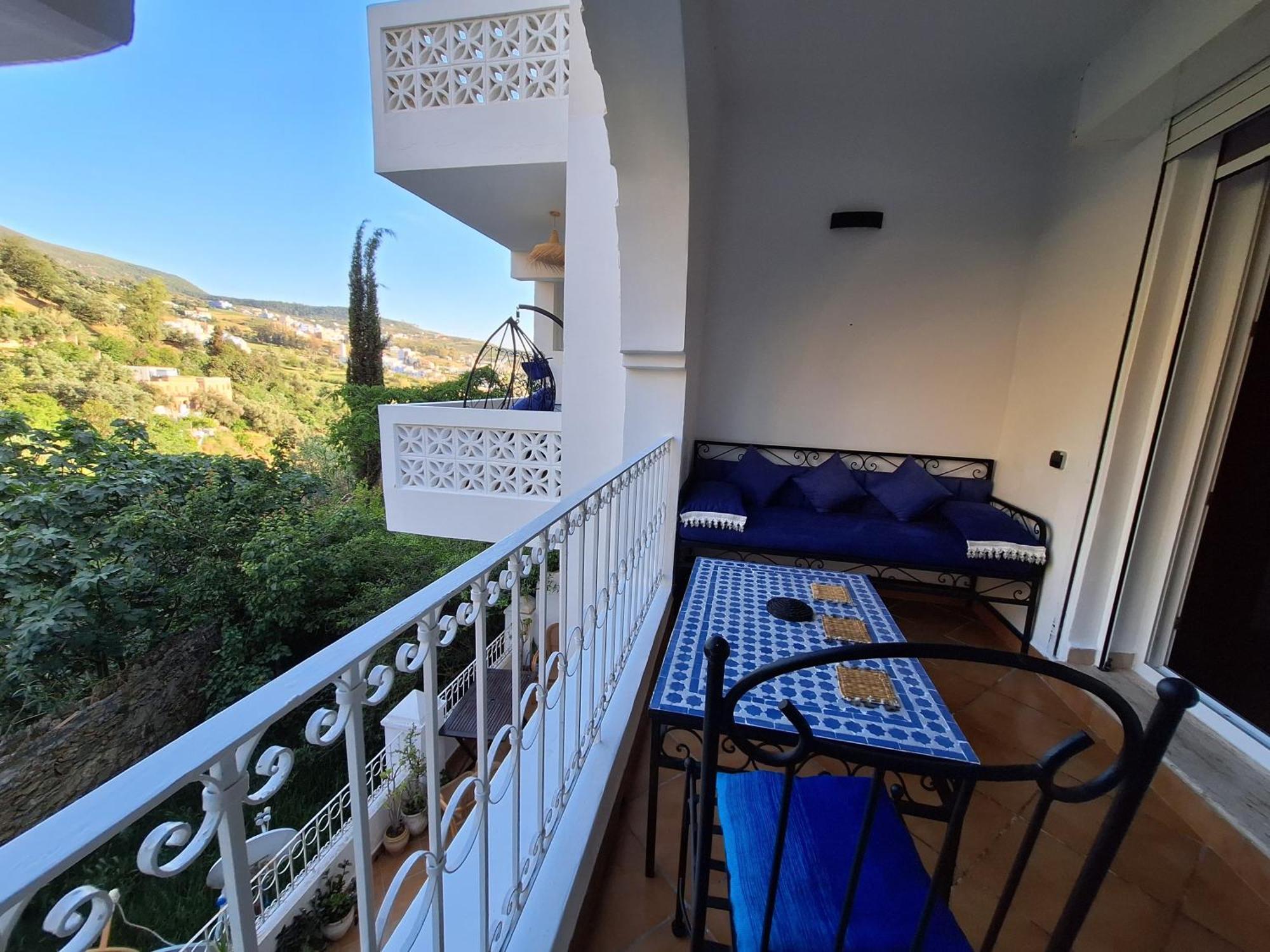 Casa Ras El Maa Apartment Чефчауен Екстериор снимка