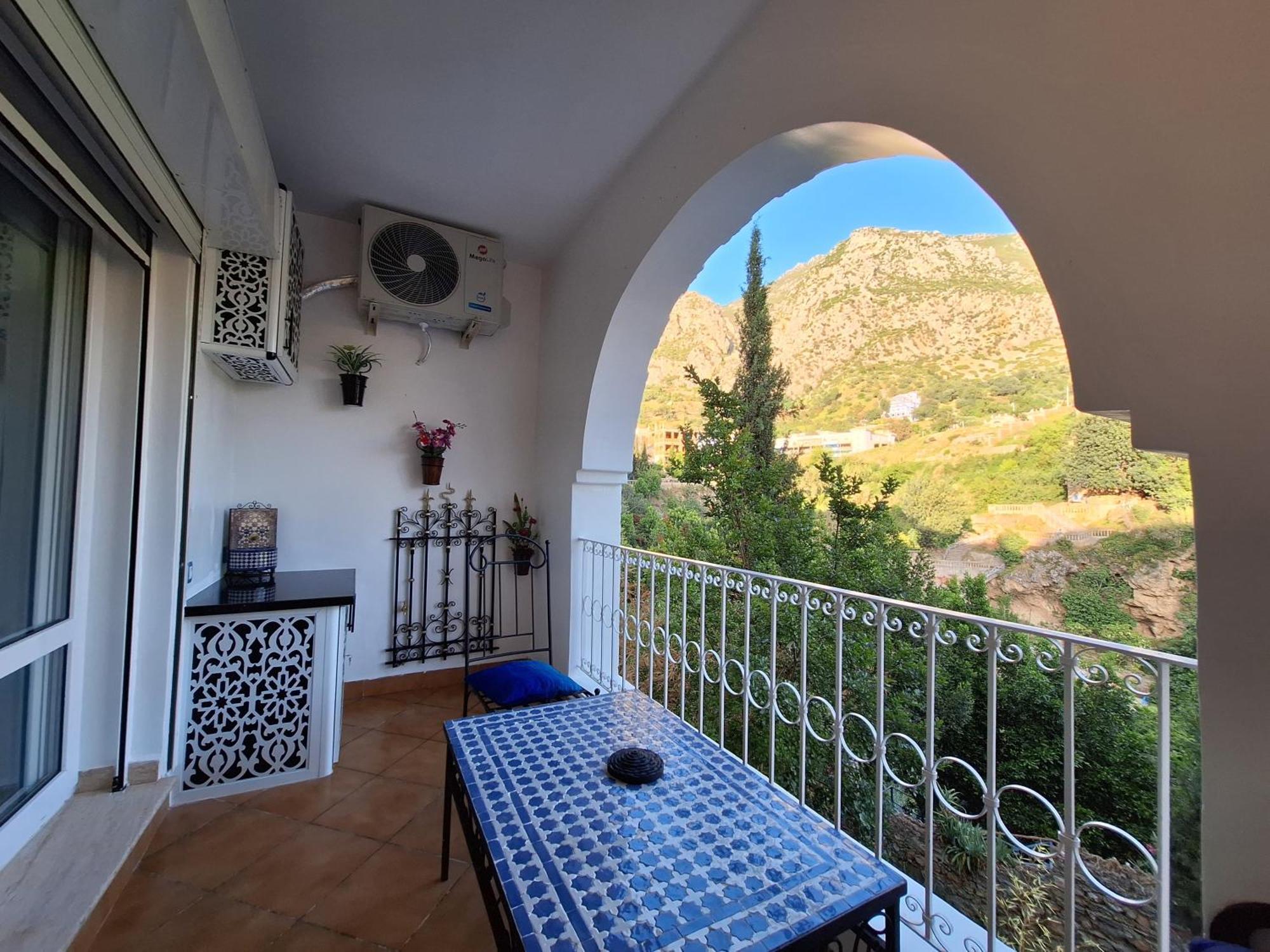 Casa Ras El Maa Apartment Чефчауен Екстериор снимка